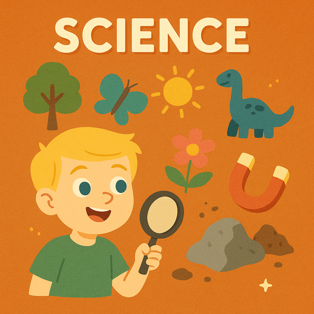 Science curriculum illustration